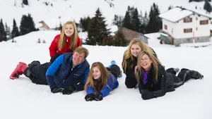 Fotoserie: plezier in de sneeuw, de Oranjes zijn weer in Lech