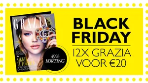 Black Friday superaanbieding: 12x Grazia voor maar €20