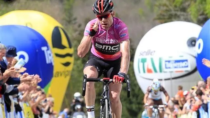 Leider Evans wint in Trentino