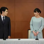 Tokyo, Princess Mako and Kei Komuro press conference