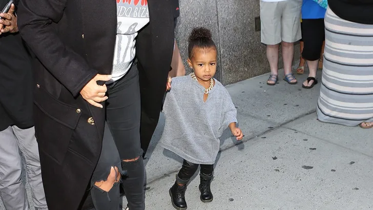 Cute. North West als papa Kanye