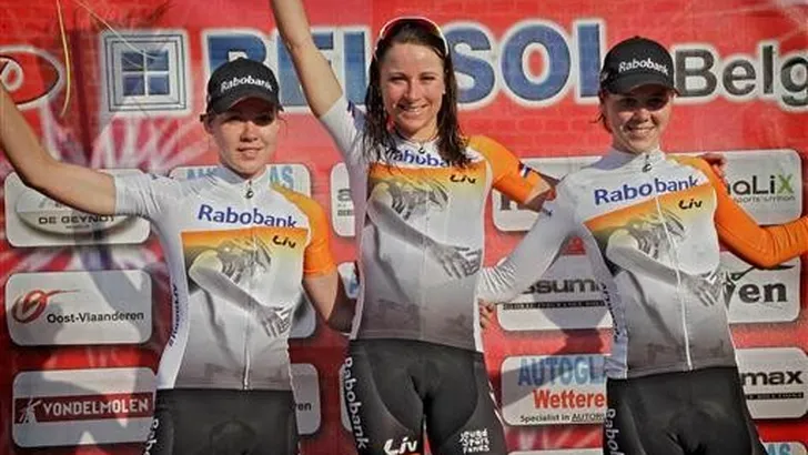 Van Vleuten rondt Rabo-feestje af met winst