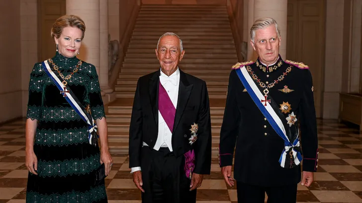 State visit President Portugal Rebelo in Belgium Pt. 2