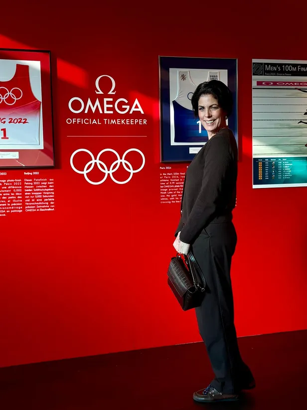 Annelies op bezoek bij Omega in Zwitserland 