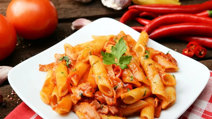 Recept: pasta arrabiata