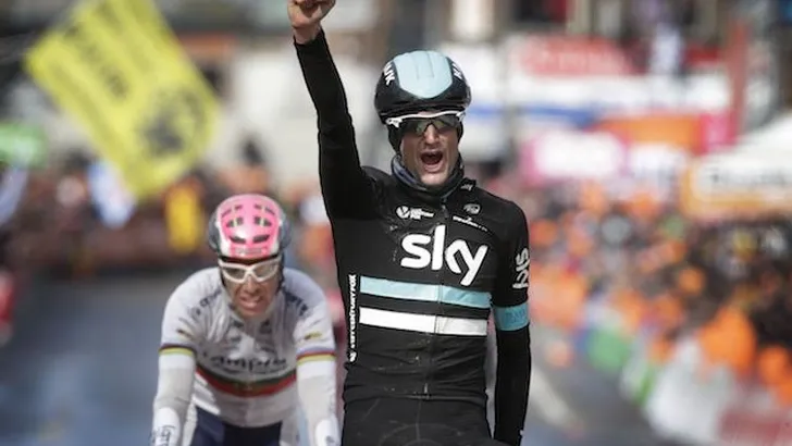 Poels ook in Vuelta geen kopman voor Team Sky