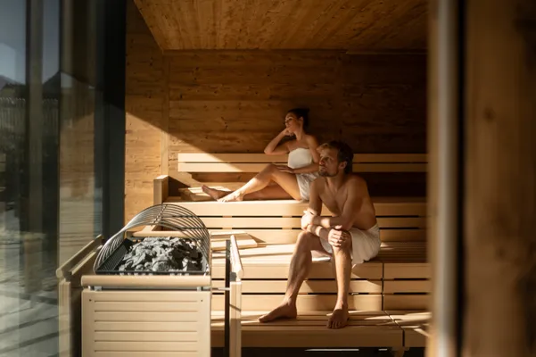 Finse sauna met panoramisch raam