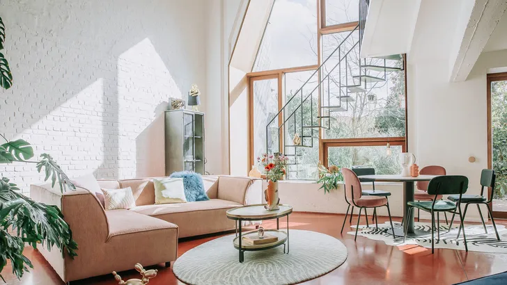 Eclectisch interieur