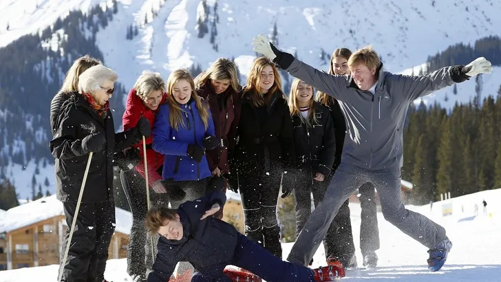 Winterse sferen: Royals in de sneeuw