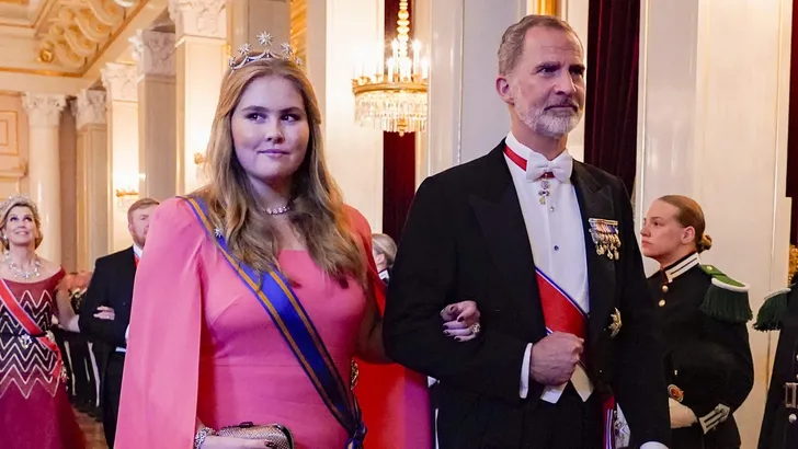 Gala dinner Princess Ingrid Alexandra her 18th birthday in Oslo