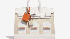 Neige Faubourg Birkin 20 White Matte Alligator