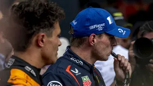 Lando Norris en Max Verstappen