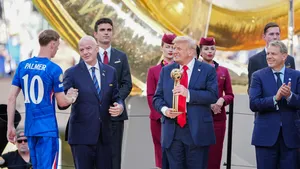 Infantino en Trump op het WK voor clubs